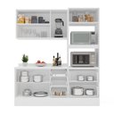 Ver imagem 6 de Cozinha Pérola com Rodapé e Tampo 3 Peças Aéreo 3 Portas e Balcão 2 Gavetas 3 Portas e Torre Quente