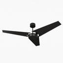 Ver imagem 1 de Ventilador de Teto Natuvent Callis no Light 3 Pás Madeira Preto 220v