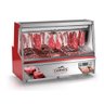 Balcão de Açougue Refrigerado Turino Premium Vermelho 127V GATP-200D VM Gelopar - 1