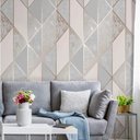 Ver imagem 3 de Papel de Parede Zara Cinza Mármore 10-60x300cm