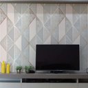 Ver imagem 2 de Papel de Parede Zara Cinza Mármore 10-60x300cm