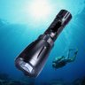 Lanterna Mergulho Recarregável Led Profissional P30 Metros - Preto - Branco-quente - 8