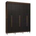 Ver imagem 3 de Guarda-Roupa Casal com Pés 6 Portas Batentes Venus Madesa