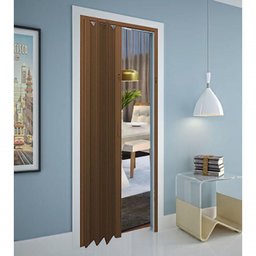 Porta Sanfonada Pvc 0,84x2,10 Multilit Mogno - 3