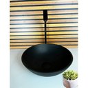 Ver imagem 1 de Kit Cuba Vidro Redonda 35cm + Torneira + Valvula