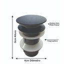 Ver imagem 4 de Kit Cuba Vidro Quadrada 35cm + Torneira + Valvula