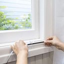 Ver imagem 2 de Tela Cortina Mosquiteiro Kit 2 Uni Dengue Magnetico Ima Janela Facil Instalação 180x150 -kit 2