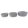 Cesto de Tricot Organizador Decorativo Conjunto 3 Un 4024cz - 4