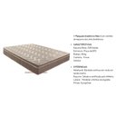 Ver imagem 3 de Cama Box Baú Queen: Colchão Ortopédico Paropas D28 / EP Pasquale + Base CRC Suede Brown(158x198)