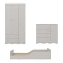 Ver imagem 7 de Quarto Infantil Completo com Minicama Montessoriana e Colchão Incluso Realeza Multimóveis MP4892