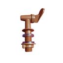 Ver imagem 2 de Torneira para Filtro Alavanca Superior Marrom Gama