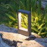 Poste Balizador de Jardim Side Preto 30cm Led 10W 3000K Bivolt IP66 EMBU LED - 2