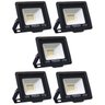 Kit 5 Refletores de Led 10w Fortled - 1