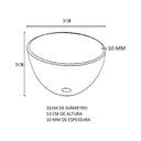 Ver imagem 1 de Kit Cuba de Vidro Redonda 1cm com Tampo 40cm Full e Suporte