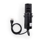 Ver imagem 6 de Torre de Tomada com Indução 2 Tomadas 10a 2usb a + C 10a Preto Cromado