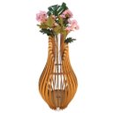 Ver imagem 1 de Vaso de Chão Decorativo Grande Andromeda Mdf:mdf Cru/85x30cm
