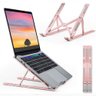 Suporte Notebook Articulado Laptop Portátil Ergonômico Slim Dobrável Base Ajustável Tablet Antiderra - 1
