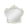 Espelho Provençal Decorativo Branco Luxo - 1