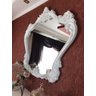 Espelho Provençal Decorativo Branco Luxo - 4
