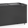 Freezer/conservador Horizontal All Black Ghd-400 Lb Pr - Dupla Ação 395 Litros Led Perimetral - Gelo - 3