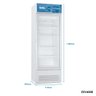 Refrigerador Expositor Vertical EOS 338L EEV400B Branco 220V - 6