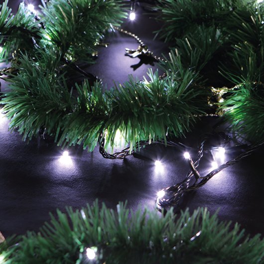 Cordão Luminoso 200 Leds 8 Funções Verde 220v 6500k - Taschibra - 3