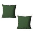 Ver imagem 1 de Kit 02 Capas de Almofadas Suede Verde