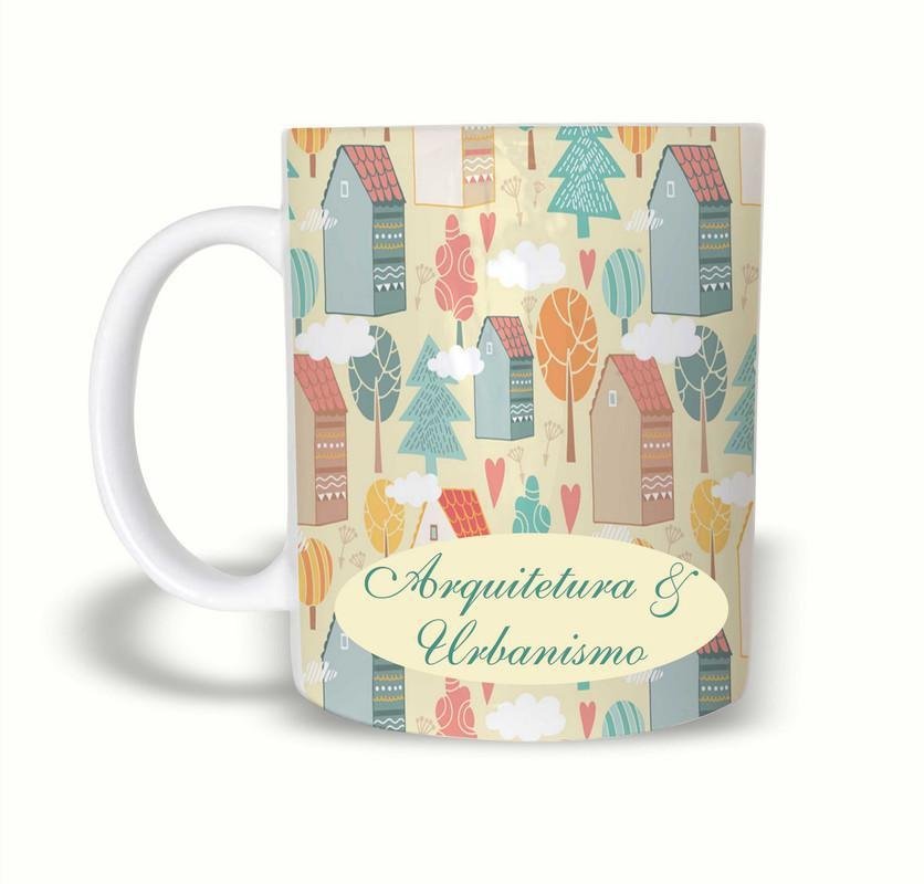 Caneca Graduação Arquitetura 325Ml Cerâmica - 1