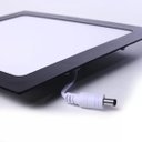 Ver imagem 4 de Painel Flat LED 24W Embutir Preto 6500K