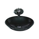 Ver imagem 1 de Cuba de Vidro Redonda 31cm + Válvula + Torneira Cascata