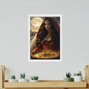 Ver imagem 1 de Quadro Decorativo Pombagira 7 Chaves 45x34cm:moldura Branca