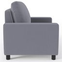 Ver imagem 3 de Kit 02 Poltronas Malta Suede Cinza