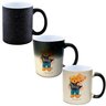 Caneca Mágica Glitter Muda de Cor Y2 Urso Teddy Casal Gostei de Você - 1