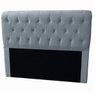 Cabeceira Casal Queen Cama Box Estofada Elisa 160 Cm Veludo - 6