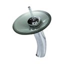 Ver imagem 2 de Cuba de Vidro Abaulada 45cm + Válvula + Torneira Cascata