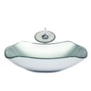 Ver imagem 1 de Cuba de Vidro Abaulada 45cm + Válvula + Torneira Cascata