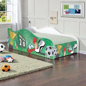 Cama Infantil Tema Futebol Placar Decor Divertido