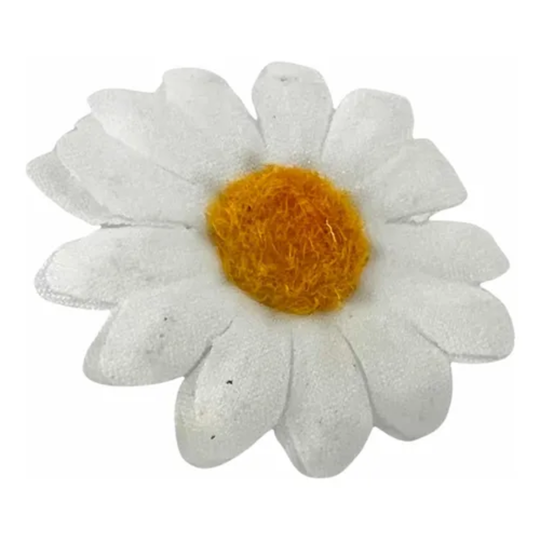Pacote 100 Mini Margaridas Flores Artificiais Decorativas - 2