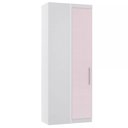 Ver imagem 1 de Guarda-roupa Canto Reto Modulado 1 Porta Alpes Luciane