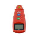 Ver imagem 2 de Kit Tacômetro Digital Óptico Mira Laser Faixa 2,5 A 99999 Rpm Velocidade Td-812 Portátil Fita Reflet