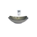 Ver imagem 1 de Cuba de Vidro Oval Chanfrada 46cm + Válvula Click