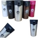 Ver imagem 1 de Copo Térmico Café Aço Inox Caneca A Vácuo Vacuum Chá 380 ml:PRATA/MARROM