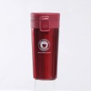 Ver imagem 2 de Copo Térmico Café Aço Inox Caneca A Vácuo Vacuum Chá 380 ml:PRATA/MARROM