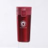 Copo Térmico Café Aço Inox Caneca A Vácuo Vacuum Chá 380 ml:PRATA/MARROM - 2