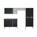 Ver imagem 6 de Cozinha Compacta Multimóveis Xangai Plus Fg2840 Com Armário E Balcão Branca/preta