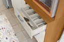 Ver imagem 2 de Kit Cozinha Sedona C/ 11 Portas e 2 Gavetas Jequitiba/off White