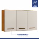 Ver imagem 5 de Cozinha Compacta 9 Portas 3 Gavetas Atenas Kaiki Móveis:nature/off