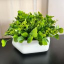 Ver imagem 2 de Vaso centro de mesa branco trabalhado luxo de cerâmica