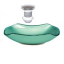 Ver imagem 1 de Cuba de Vidro Abaulada 51cm + Válvula Click