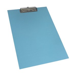 Prancheta A4 Mdf com Oficio Prendedor Eficiente de Metal Stalo:azul